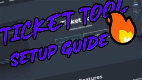 Ticket Tool Discord Bot How To Setup And Configure Permissions Etc