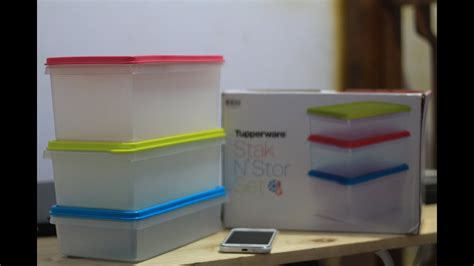 STAK AND STOR Tupperware Indonesia YouTube