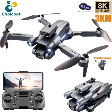 Novo S1S Mini Drone Caméra 8K Profissional Brushless Motor Dron