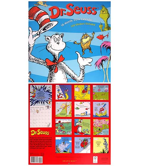 Dr Seuss Calendar Printable Calendars AT A GLANCE