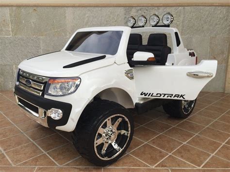 Ford Ranger Pickup V G Blanco Coches Electricos Para Ni Os