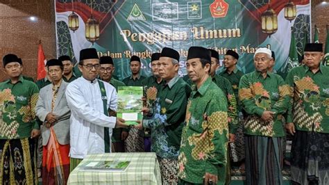 Pengurus Nu Tirto Pekalongan Dilantik Pcnu Niatilah Untuk Khidmah