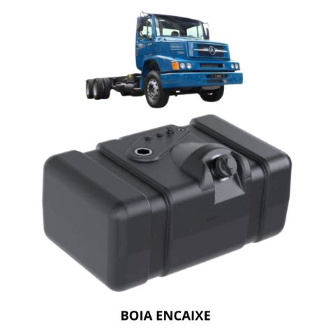 Tanque Combustível Plástico MB 1620 ate 2002 210 LTS Boia Encaixe