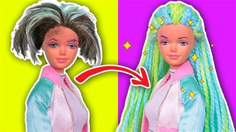 Cambio De Look Para Barbie Con Increibles Pelucas