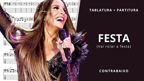 Festa Ivete Sangalo Transcri O P Contrabaixo C Tablatura