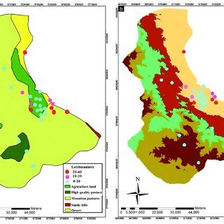 A Distribution Of The Centers Of Cutaneous Leishmaniasis In The