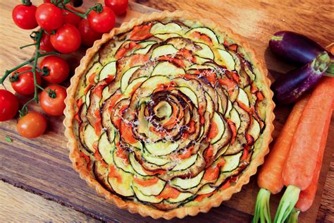 Vegetable Rose Tart Juliet Sear