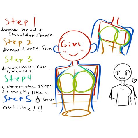 How To Draw Breasts [female Edition] Ibispaint