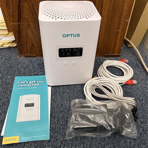 Optus Sagemcom Gateway Fast 5366 Lte 4g Backup Wifi Routern Retro Unit