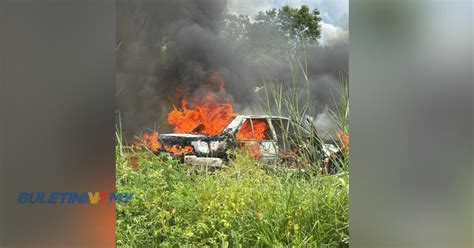 Individu Ditemui Rentung Dalam Kereta Terbakar Buletin Tv Malaysia