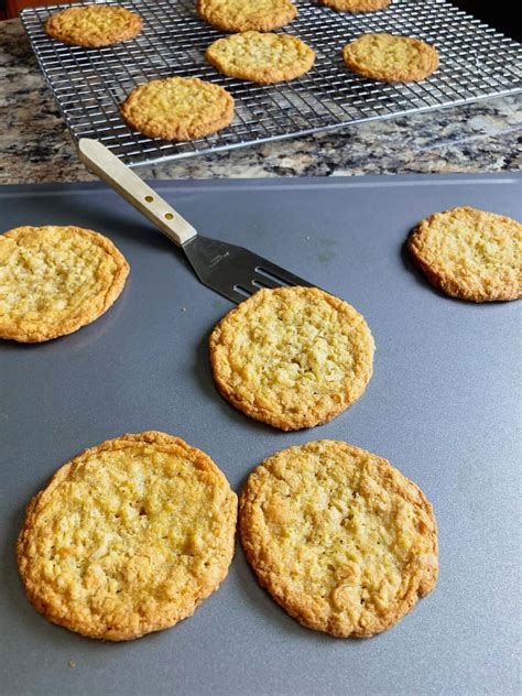 Chewy Oatmeal Coconut Cookies