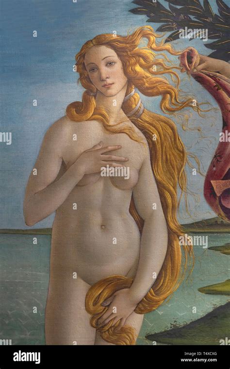 El Nacimiento De Venus Detalle Sandro Botticelli Circa La