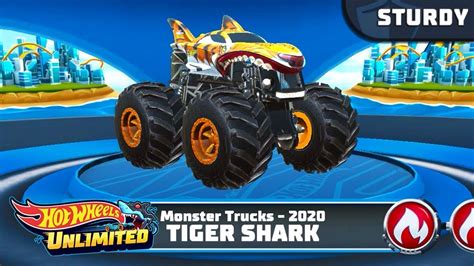 Unlocked Tiger Shark Monster Trucks Limited Hot Wheels Unleashed 2022