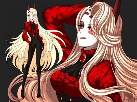 Charlie Magne Radiating Queen Energy Hazbin Hotel By Cneko Chan On