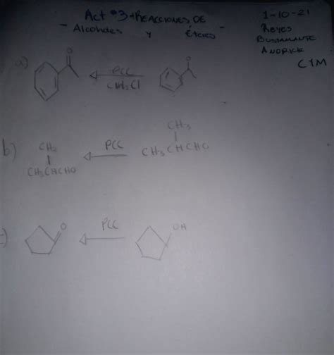 U2 A 3 C1M C1M U2 A 1 QUIMICA ORGANICA 2 Química orgánica II Studocu