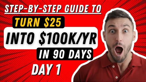 How To Turn Into K Per Year In Days Day Affiliate