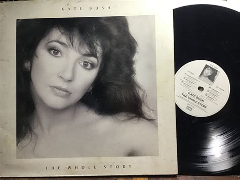 Lp Kate Bush The Whole Story Oop Vinyl Record Anubis Piring Hitam S