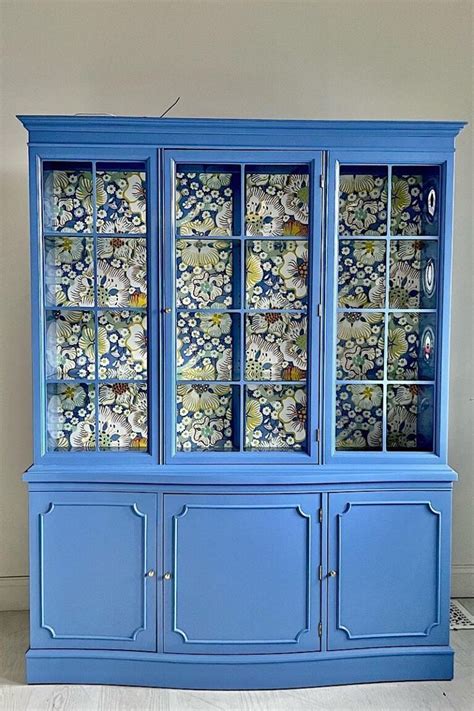 Best Painted Vintage China Cabinet Makeovers China Cabinet