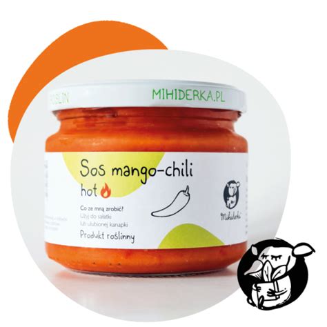 Sos mango chili pikantny Mihiderka Sklep Roślinny