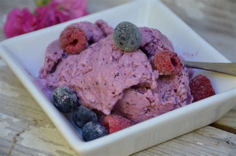 Frozen Yoghourt Framboises Myrtilles La P Tite Cuisine De Pauline