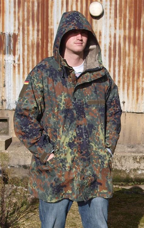 German Army Camouflage Gore Tex Jacket