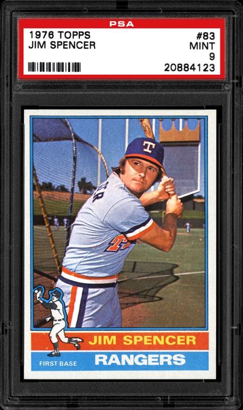 1976 Topps Jim Spencer Psa Cardfacts®