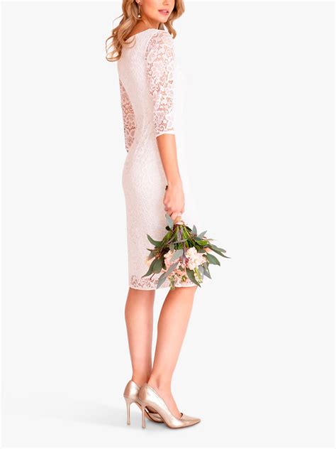 Alie Street Macie Floral Lace Shift Wedding Dress Ivory Artofit