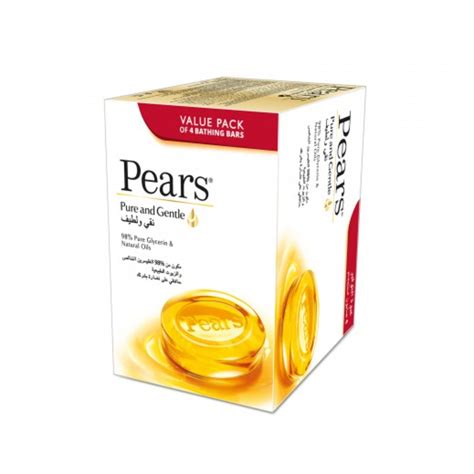 Pears Pure And Gentle Soap 4 X 125 G Online At Best Price Bath Soaps