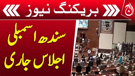 Sindh Assembly Session Continues Latest Update Newly Elected Member