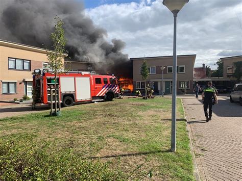 Grote Brand In Woning Aan Noorderhof In Uden Video Oozo Nl