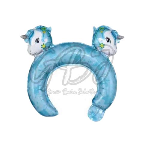 Jual Balon Foil BANDO Kartun Disney Frozen Unicorn Stitch Marie