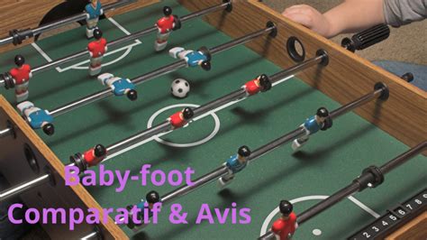 Univers du baby-foot : histoire, règles, types de jeux et marques ...