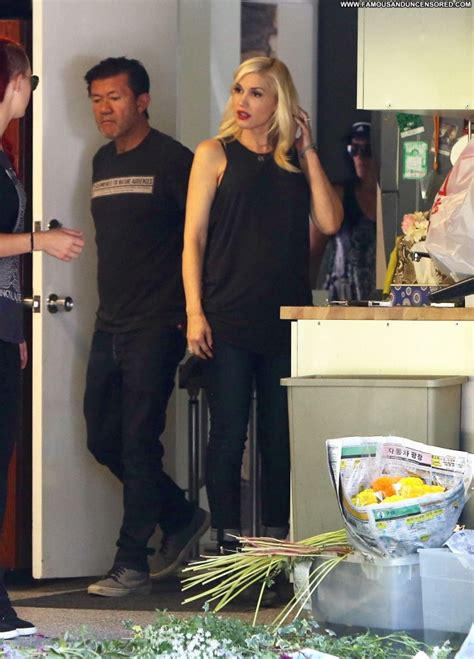 Gwen Stefani Los Angeles Celebrity Posing Hot Los Angeles High Famous