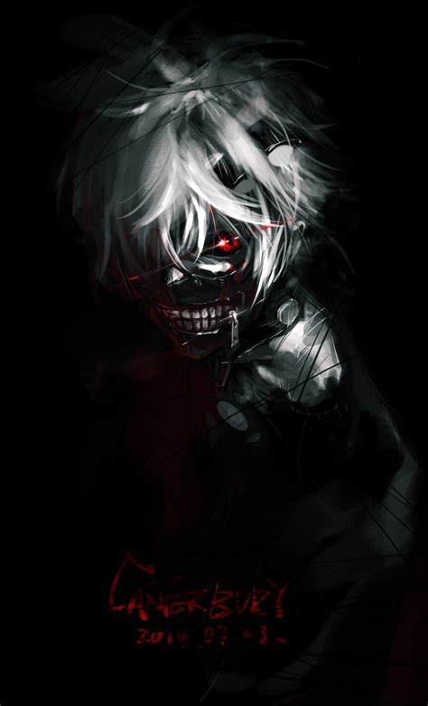 Wallpaper : portrait display, Tokyo Ghoul, Kaneki Ken, dark, anime ...