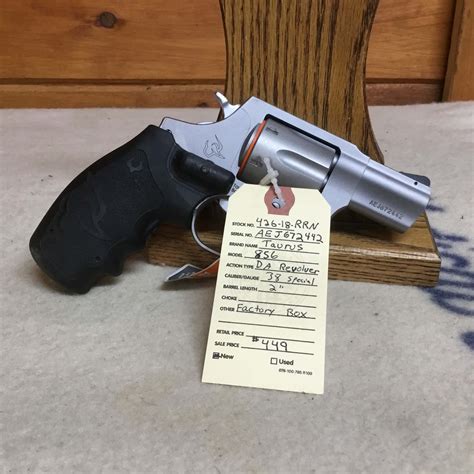 Taurus Model 856Caliber 38 Spcl Dual Action Revolver Curt S Gun Shop