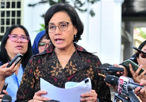 Sri Mulyani Pertumbuhan Ekonomi Dipatok Persen