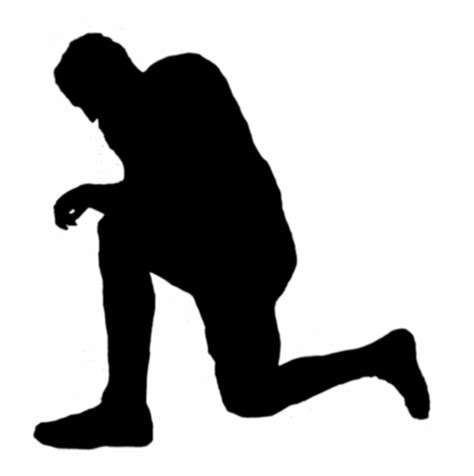 Free Silhouette Kneeling, Download Free Silhouette Kneeling png images ...