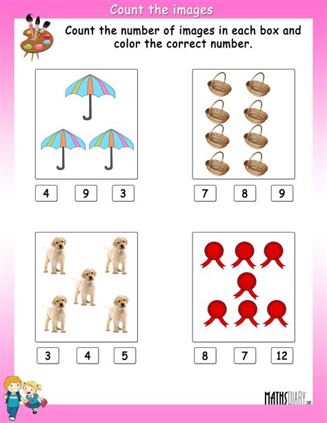 Ukg Worksheet Maths