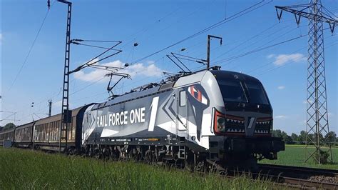 Vectron BR 193 623 6 Von Rail Force One Mit Schiebewandwagenzug YouTube