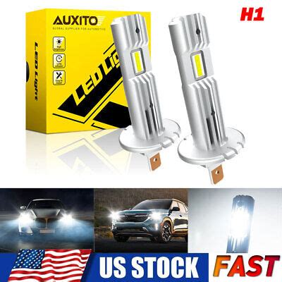 Auxito H Super White K Canbus Kit Led Headlight Bulbs High Low