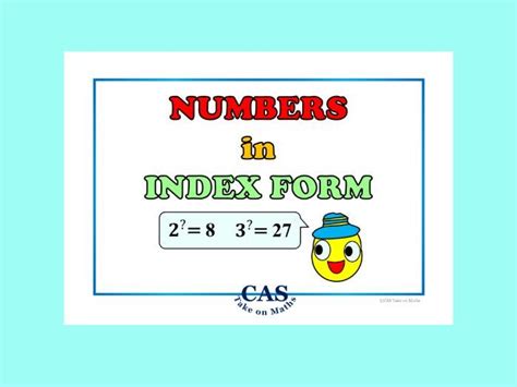 Numbers in Index Form Worksheets | Teaching Resources