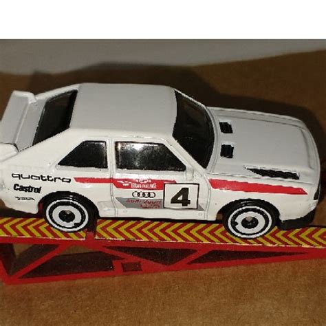 Hot Wheels 84 Audi Sport Quattro Branco Shopee Brasil