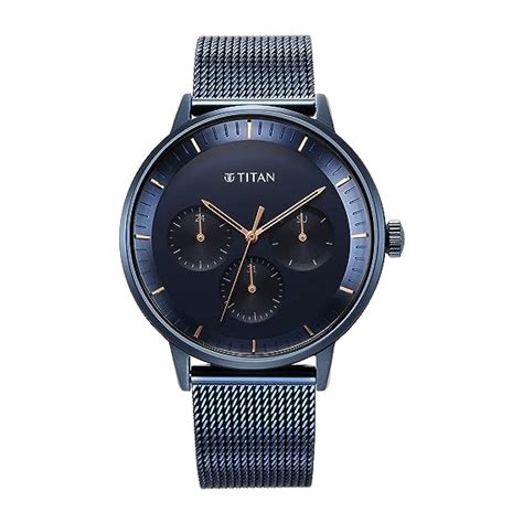 Titan Analog Blue Dial Men S Casual Watch Amazon In Fashion