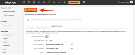 Configurer Le Mode De Paiement Virement Bancaire Support Kooneo