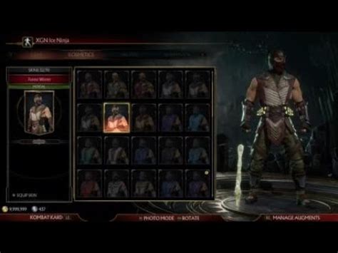 Mortal Kombat How To Unlock Sub Zero Forest Winter Skin The