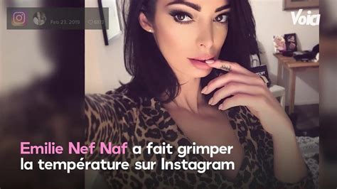 VOICI Emilie Nef Naf dévoile ses courbes de rêve dans un maillot de