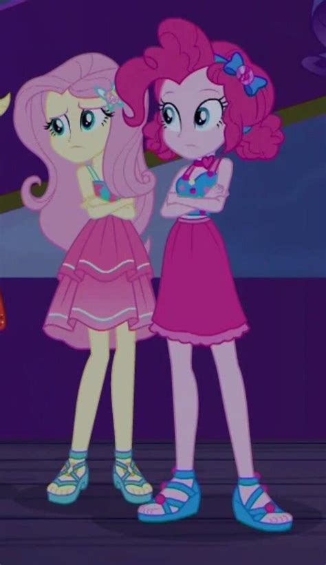 2112708 Safe Screencap Fluttershy Pinkie Pie Equestria Girls