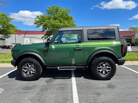 Finally Did It 2 Dr Badlands In Eruption Green Bronco6g 2021 Ford