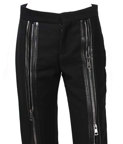 Tom Ford For Gucci F W 2001 Zipper Leather Pants At 1stdibs Leather Pants 2001 Tom Ford