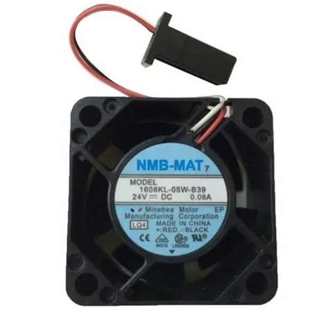Black NMB-MAT 7 1608KL-05W-B39 DC Cooling Fan, Size: 60X60X25 at ₹ 490 ...